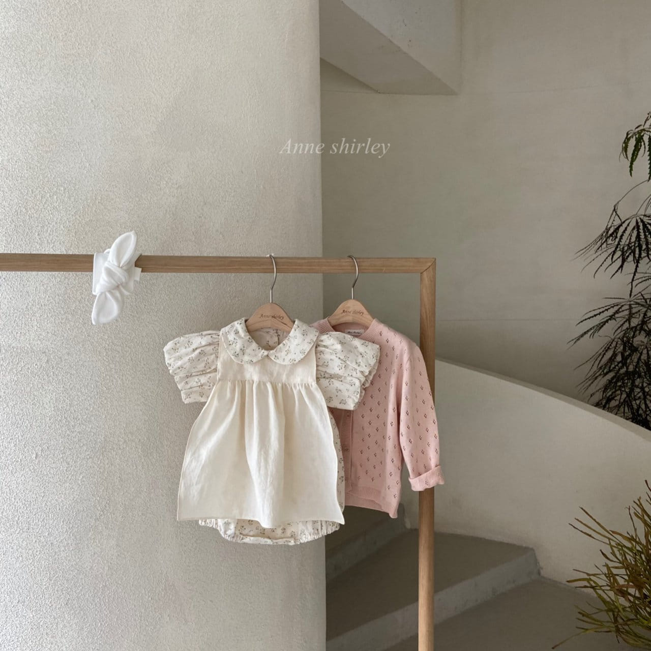 ANNE SHIRLEY - Korean Children Fashion - #Kfashion4kids - Farmer Bodysuit with Apron Set - 7