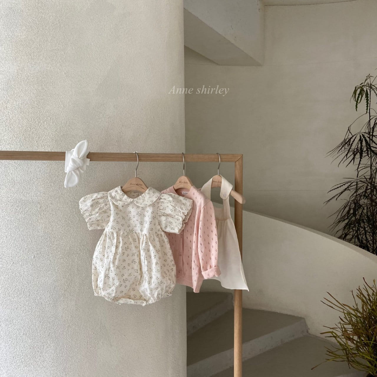 ANNE SHIRLEY - Korean Children Fashion - #Kfashion4kids - Farmer Bodysuit with Apron Set - 8