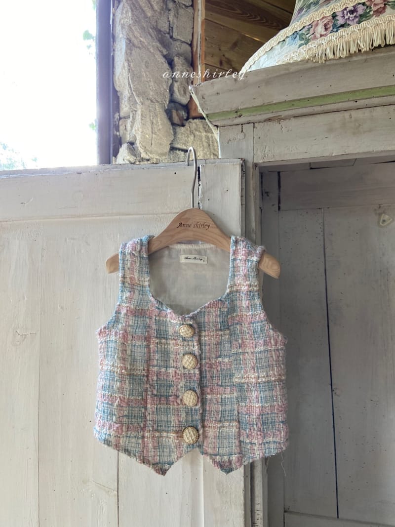 ANNE SHIRLEY - Korean Children Fashion - #Kfashion4kids - Tweed Vest - 3
