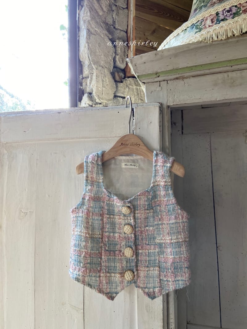 ANNE SHIRLEY - Korean Children Fashion - #Kfashion4kids - Tweed Vest - 4