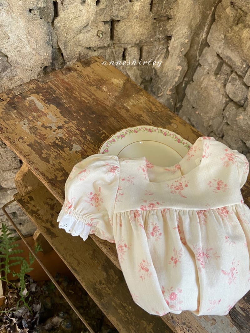 ANNE SHIRLEY - Korean Children Fashion - #Kfashion4kids - Jasmine Puff Lace Bodysuit - 3