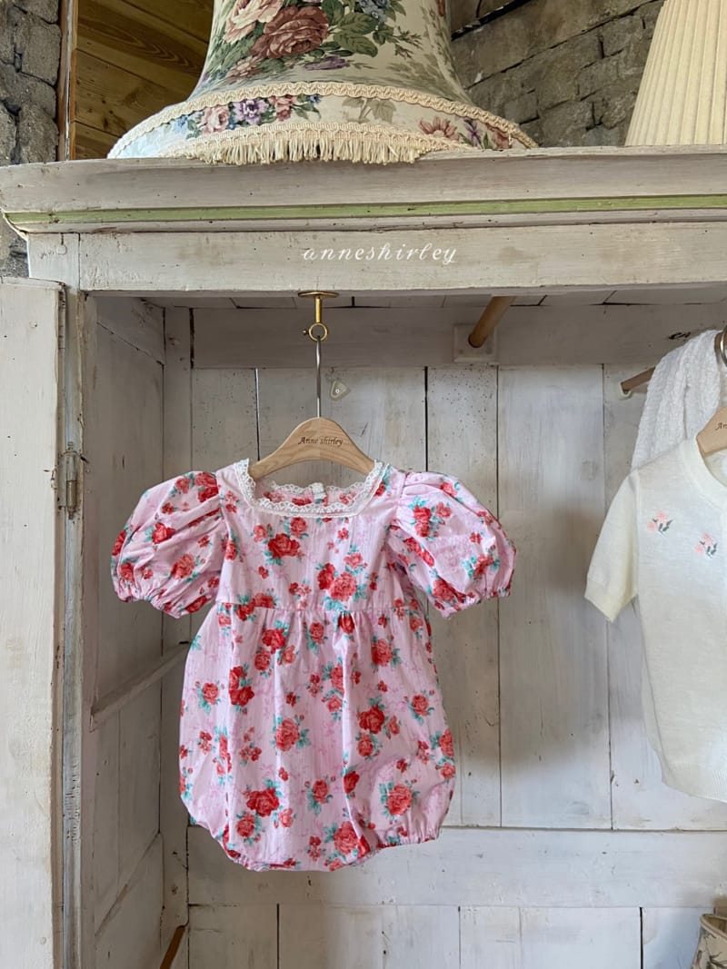 ANNE SHIRLEY - Korean Children Fashion - #Kfashion4kids - Shavre Flower Bodysuit - 3