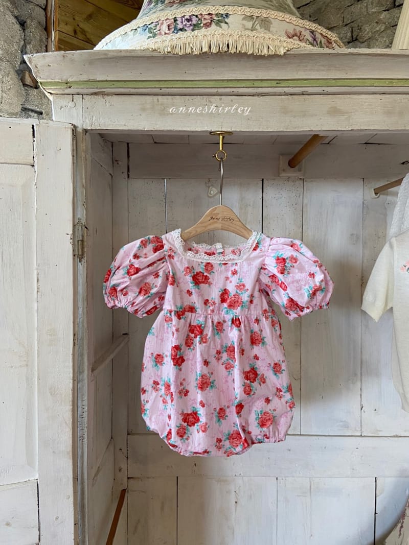 ANNE SHIRLEY - Korean Children Fashion - #Kfashion4kids - Shavre Flower Bodysuit - 6