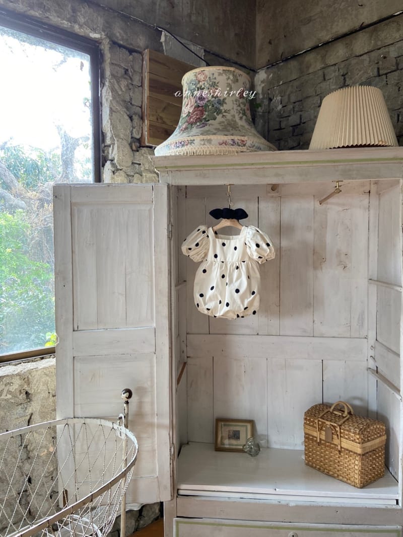 ANNE SHIRLEY - Korean Children Fashion - #Kfashion4kids - Moy Dots Bodysuit - 2