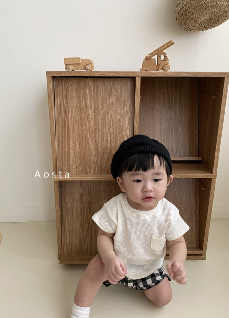 AOSTA - Korean Children Fashion - #Kfashion4kids - Butter Scoop Tee - 2
