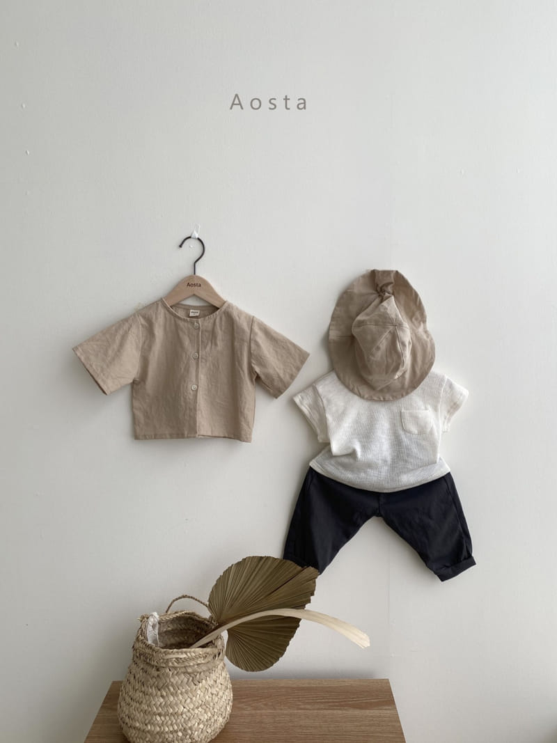 AOSTA - Korean Children Fashion - #Kfashion4kids - Butter Scoop Tee - 4