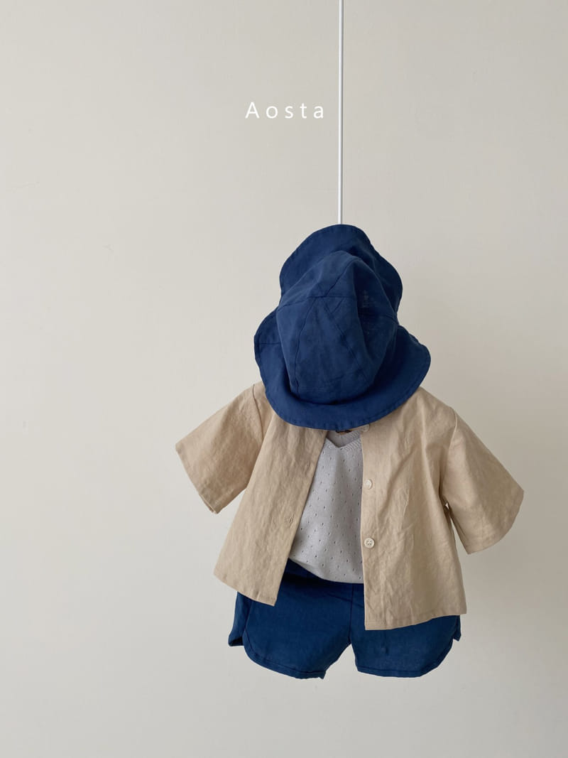 AOSTA - Korean Children Fashion - #Kfashion4kids - Pokari Linen Shorts - 8