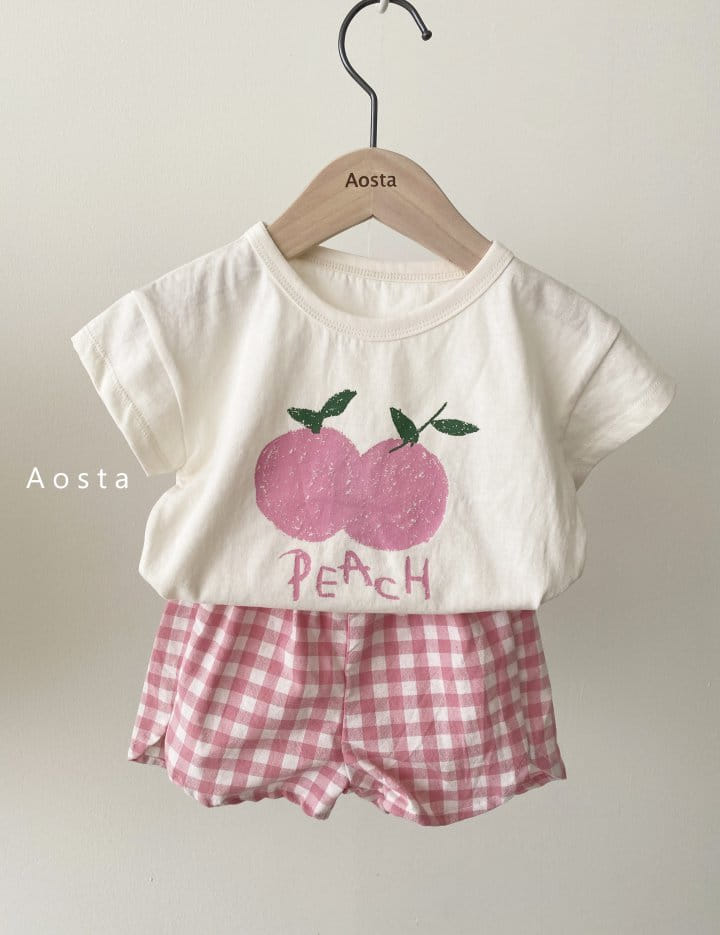 AOSTA - Korean Children Fashion - #Kfashion4kids - Fruits Top Shorts Set - 10