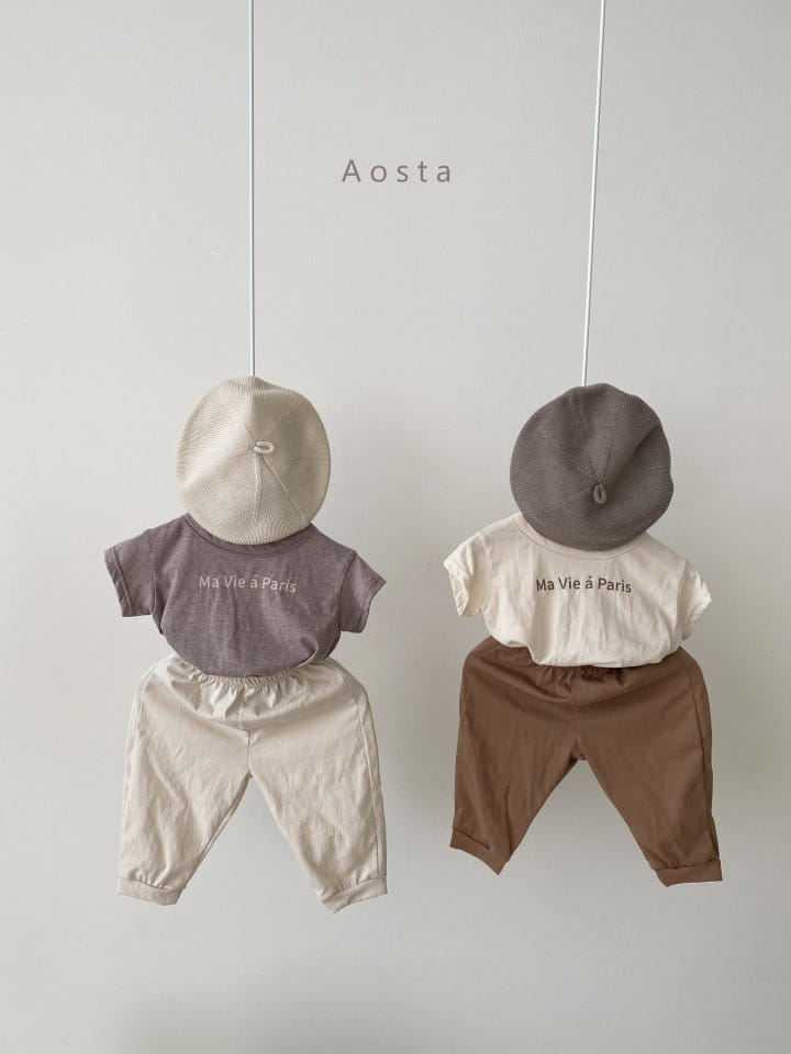 AOSTA - Korean Children Fashion - #Kfashion4kids - Paris Tee - 12