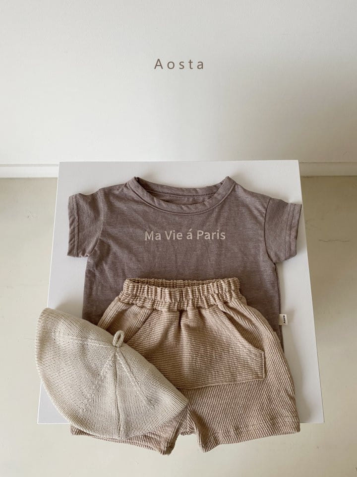 AOSTA - Korean Children Fashion - #Kfashion4kids - Paris Tee - 5