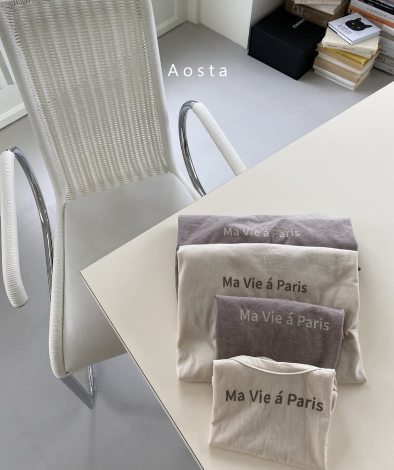 AOSTA - Korean Children Fashion - #Kfashion4kids - Mom Paris Tee