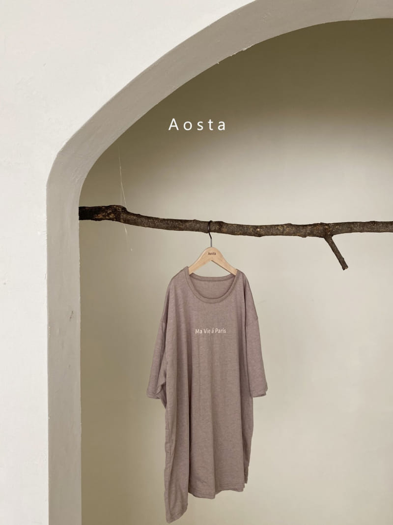 AOSTA - Korean Children Fashion - #Kfashion4kids - Mom Paris Tee - 6
