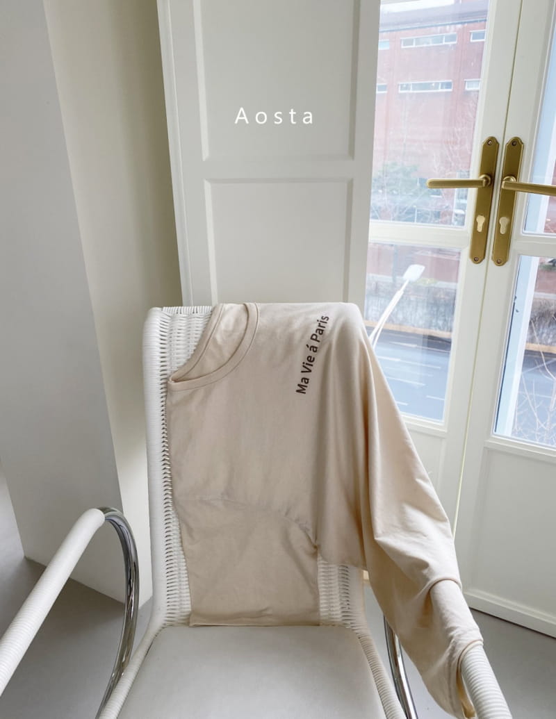 AOSTA - Korean Children Fashion - #Kfashion4kids - Mom Paris Tee - 7
