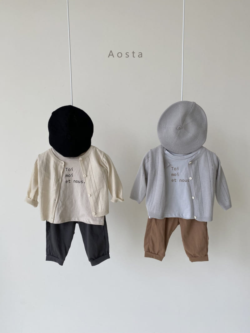 AOSTA - Korean Children Fashion - #Kfashion4kids - Toi Moi Tee - 12