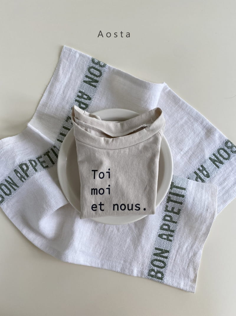 AOSTA - Korean Children Fashion - #Kfashion4kids - Toi Moi Tee - 2
