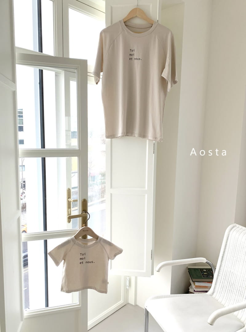 AOSTA - Korean Children Fashion - #Kfashion4kids - Toi Moi Tee - 4