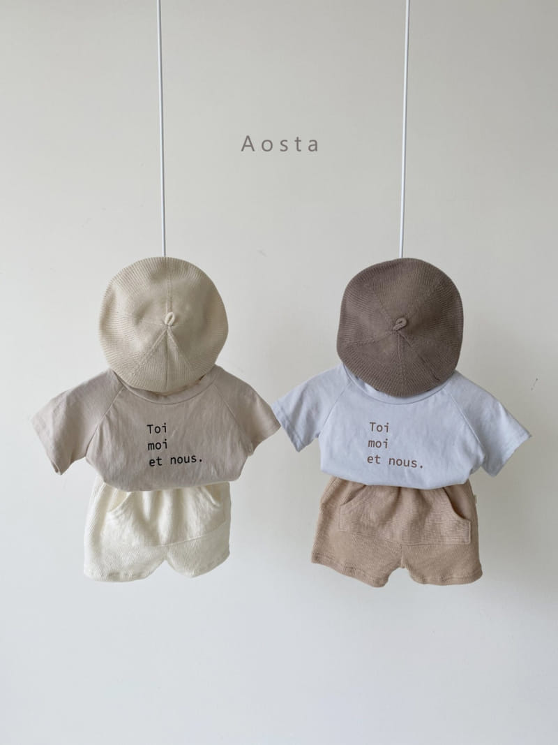 AOSTA - Korean Children Fashion - #Kfashion4kids - Toi Moi Tee - 6