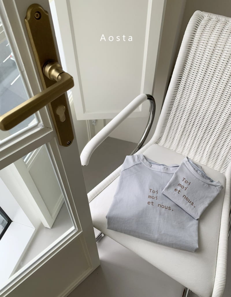 AOSTA - Korean Children Fashion - #Kfashion4kids - Mom Toi Moi Tee - 12