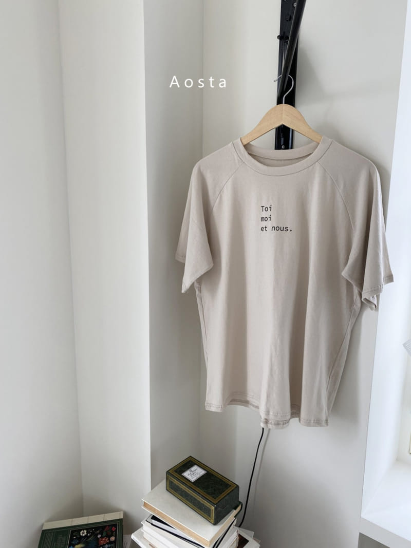 AOSTA - Korean Children Fashion - #Kfashion4kids - Mom Toi Moi Tee - 4