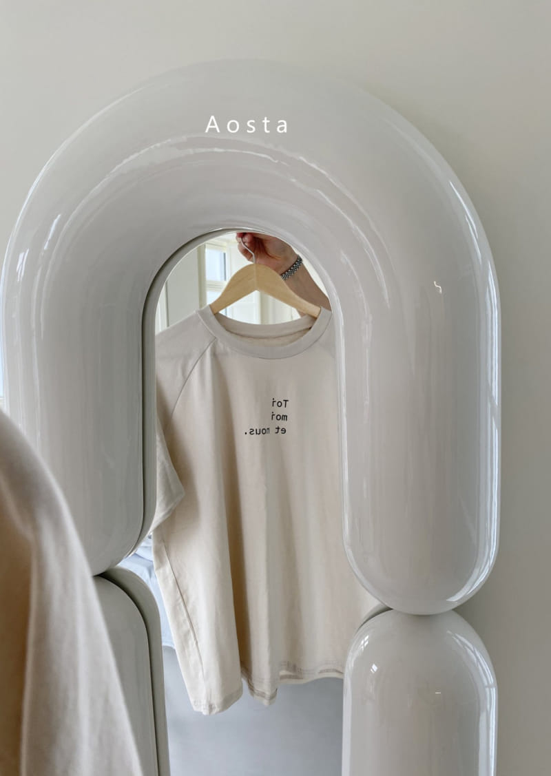 AOSTA - Korean Children Fashion - #Kfashion4kids - Mom Toi Moi Tee - 7