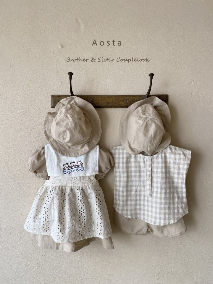 AOSTA - Korean Children Fashion - #Kfashion4kids - Beton Bear One-piece - 11