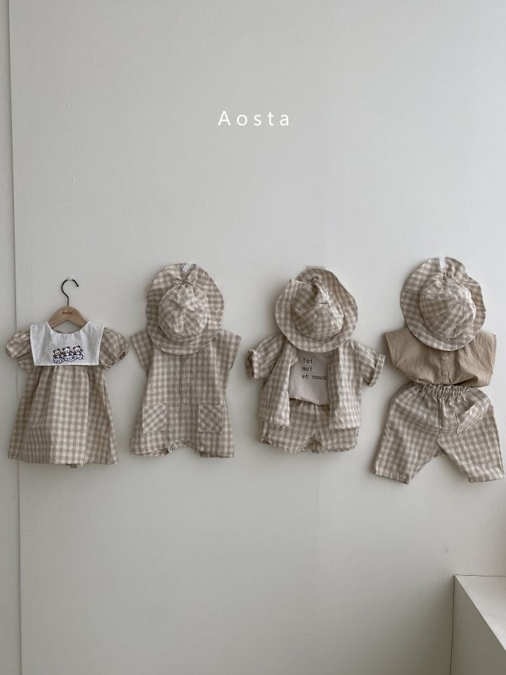 AOSTA - Korean Children Fashion - #Kfashion4kids - Beton Bear One-piece - 3