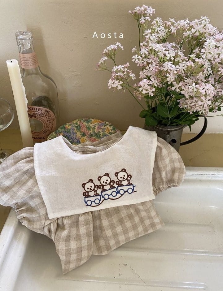 AOSTA - Korean Children Fashion - #Kfashion4kids - Beton Bear One-piece - 5