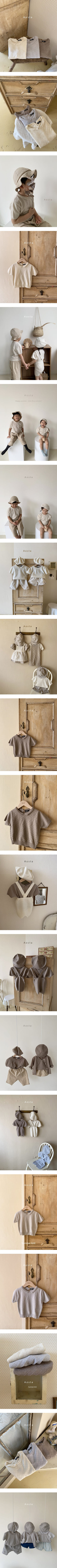 AOSTA - Korean Children Fashion - #Kfashion4kids - Gentle Knit Collar Tee