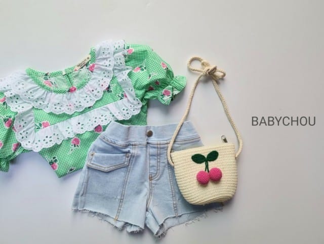 BABYCHOU - Korean Children Fashion - #Kfashion4kids - Cherry bag