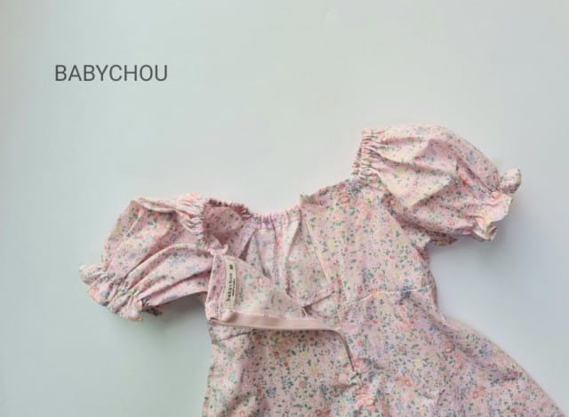 BABYCHOU - Korean Children Fashion - #Kfashion4kids - Picnic One-piece