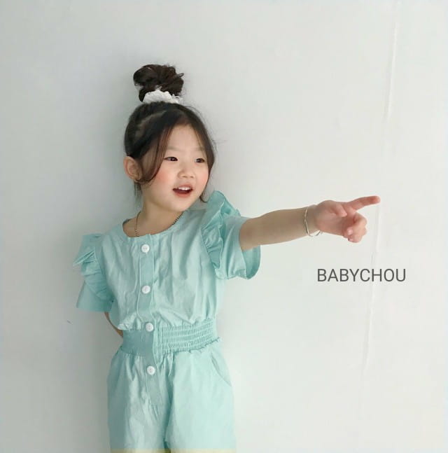 BABYCHOU - Korean Children Fashion - #Kfashion4kids - Smocking Jumpsuit - 5
