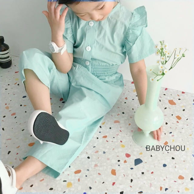 BABYCHOU - Korean Children Fashion - #Kfashion4kids - Smocking Jumpsuit - 6