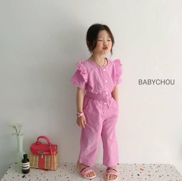 BABYCHOU - Korean Children Fashion - #Kfashion4kids - Smocking Jumpsuit - 7