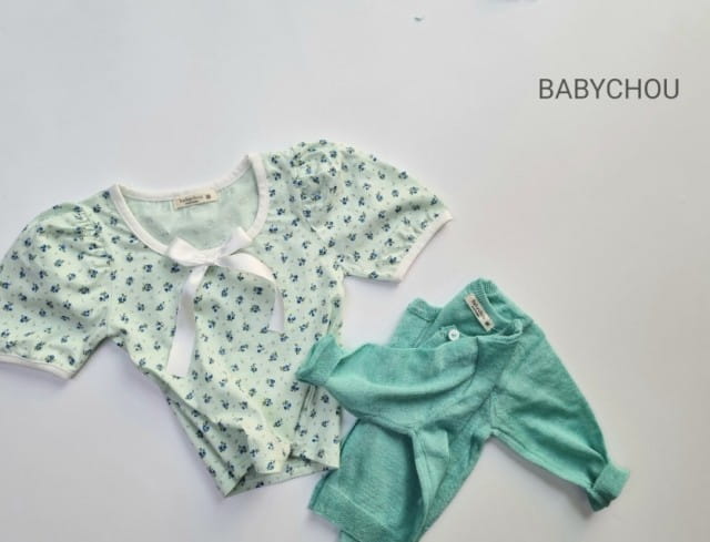 BABYCHOU - Korean Children Fashion - #Kfashion4kids - Ribbon Tee - 4