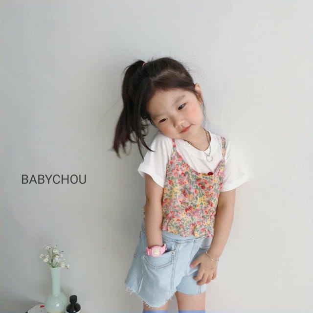 BABYCHOU - Korean Children Fashion - #Kfashion4kids - Flower Vest - 3