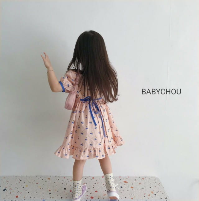 BABYCHOU - Korean Children Fashion - #Kfashion4kids - Cherry One-piece - 7