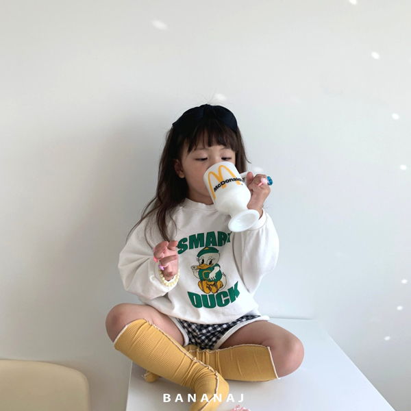 BANANA J - Korean Children Fashion - #Kfashion4kids - Duck Sweatshirt - 5