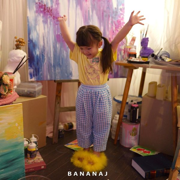 BANANA J - Korean Children Fashion - #Kfashion4kids - Lime Pants - 3