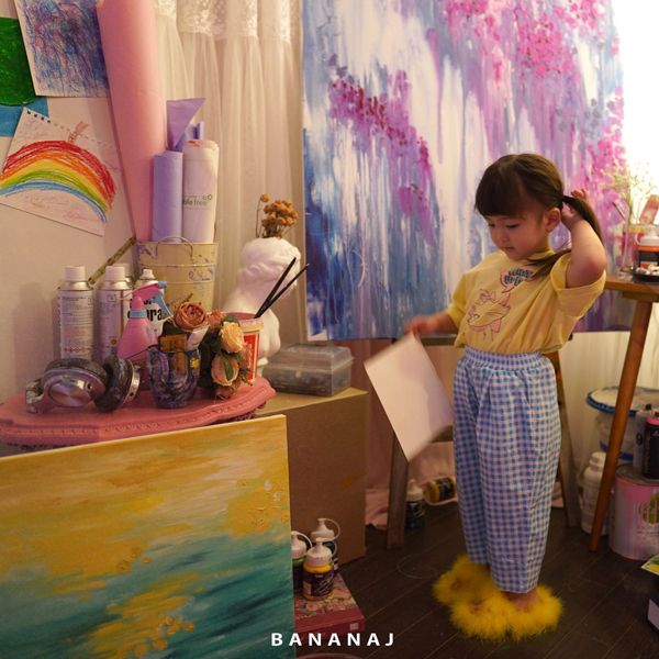 BANANA J - Korean Children Fashion - #Kfashion4kids - Lime Pants - 5
