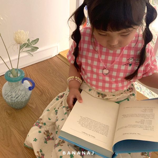 BANANA J - Korean Children Fashion - #Kfashion4kids - Teddy Bear Skirt - 10