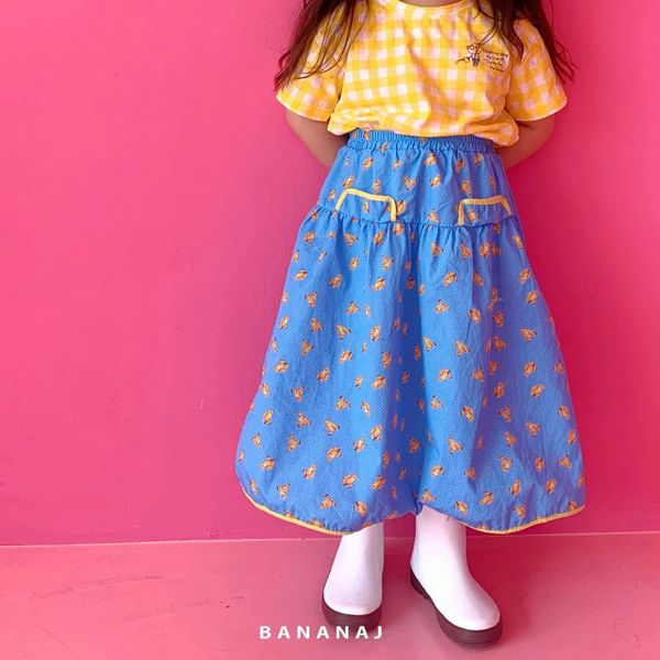 BANANA J - Korean Children Fashion - #Kfashion4kids - Teddy Bear Skirt - 11