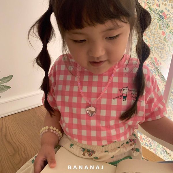 BANANA J - Korean Children Fashion - #Kfashion4kids - Berry Span Tee - 6