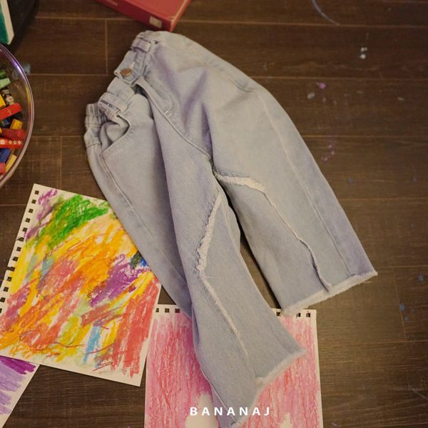 BANANA J - Korean Children Fashion - #Kfashion4kids - Chinola Denim Pants - 2