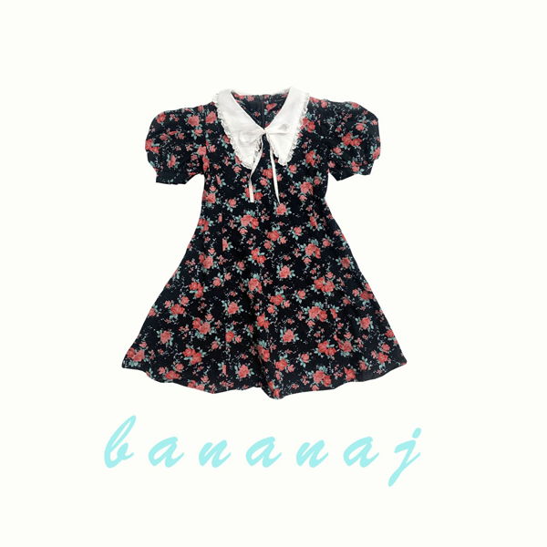 BANANA J - Korean Children Fashion - #Kfashion4kids - Red Citron One-piece - 2
