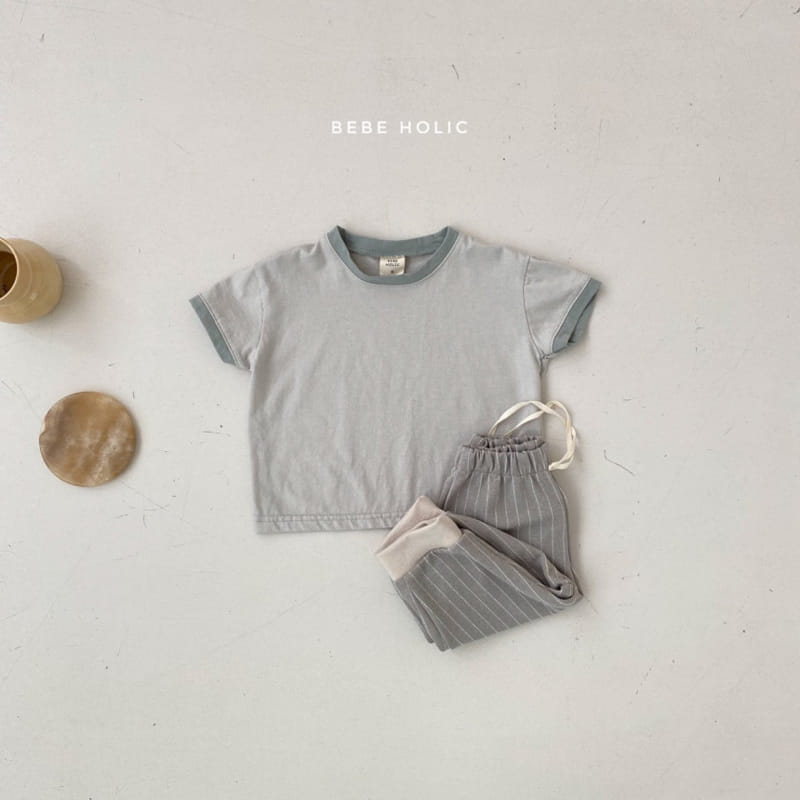 BEBE HOLIC - Korean Children Fashion - #Kfashion4kids - Holly Color Tee - 8