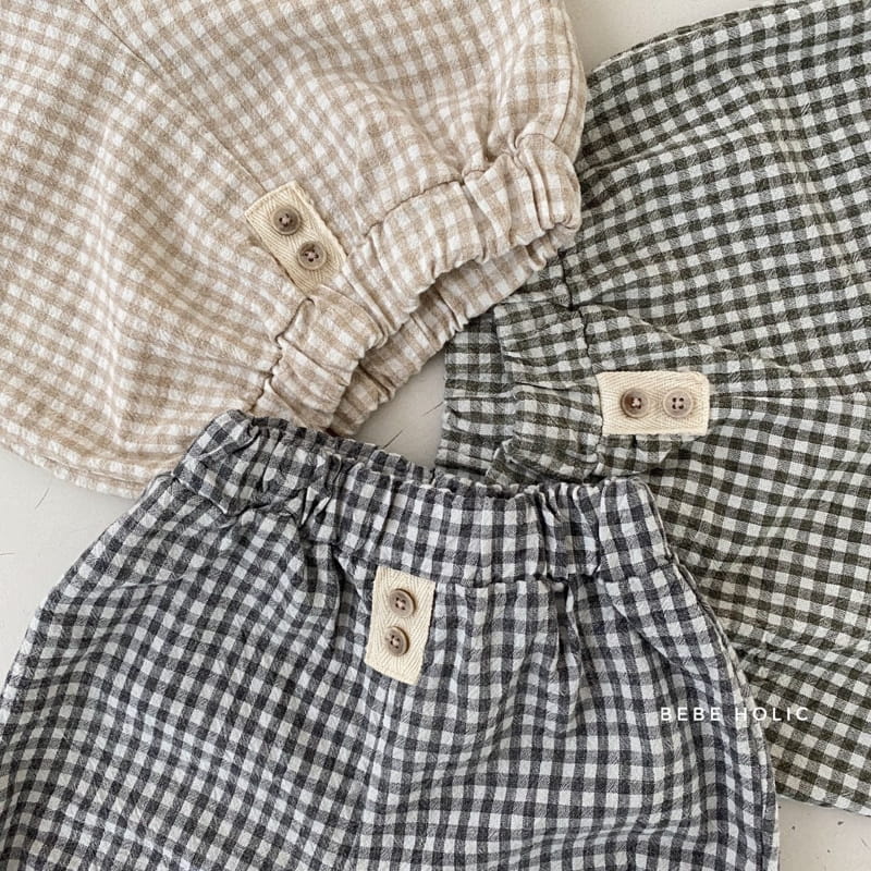 BEBE HOLIC - Korean Children Fashion - #Kfashion4kids - Button Pants