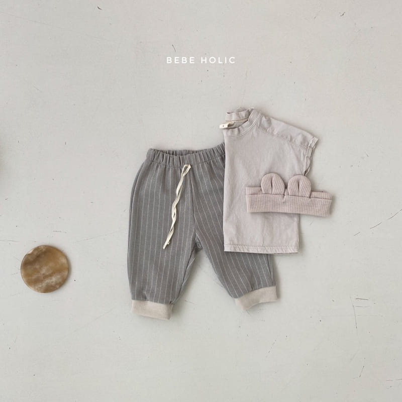 BEBE HOLIC - Korean Children Fashion - #Kfashion4kids - Pual Stripes Pants - 10