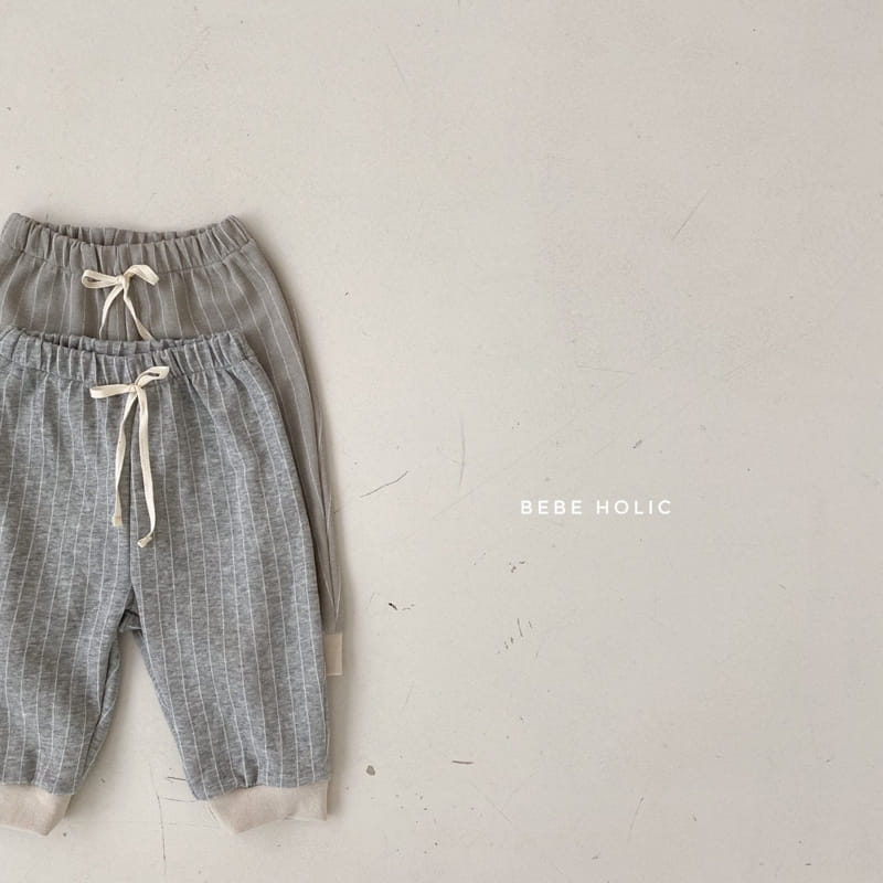 BEBE HOLIC - Korean Children Fashion - #Kfashion4kids - Pual Stripes Pants - 2