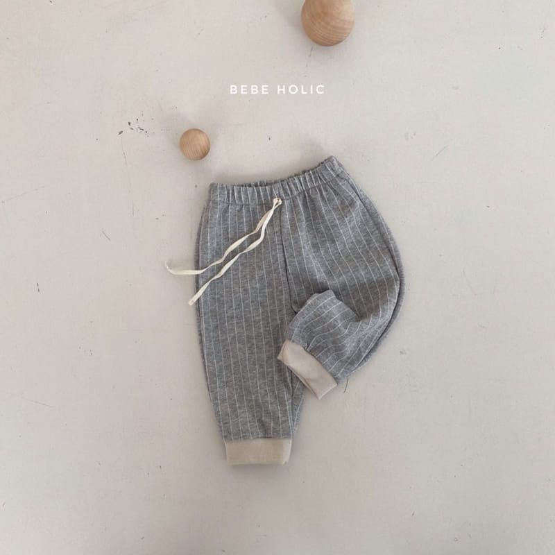 BEBE HOLIC - Korean Children Fashion - #Kfashion4kids - Pual Stripes Pants - 5