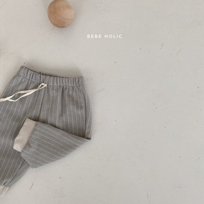 BEBE HOLIC - Korean Children Fashion - #Kfashion4kids - Pual Stripes Pants - 6